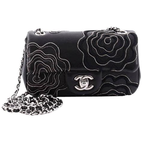 chanel camellia chain bag|chanel mini flap bag lambskin.